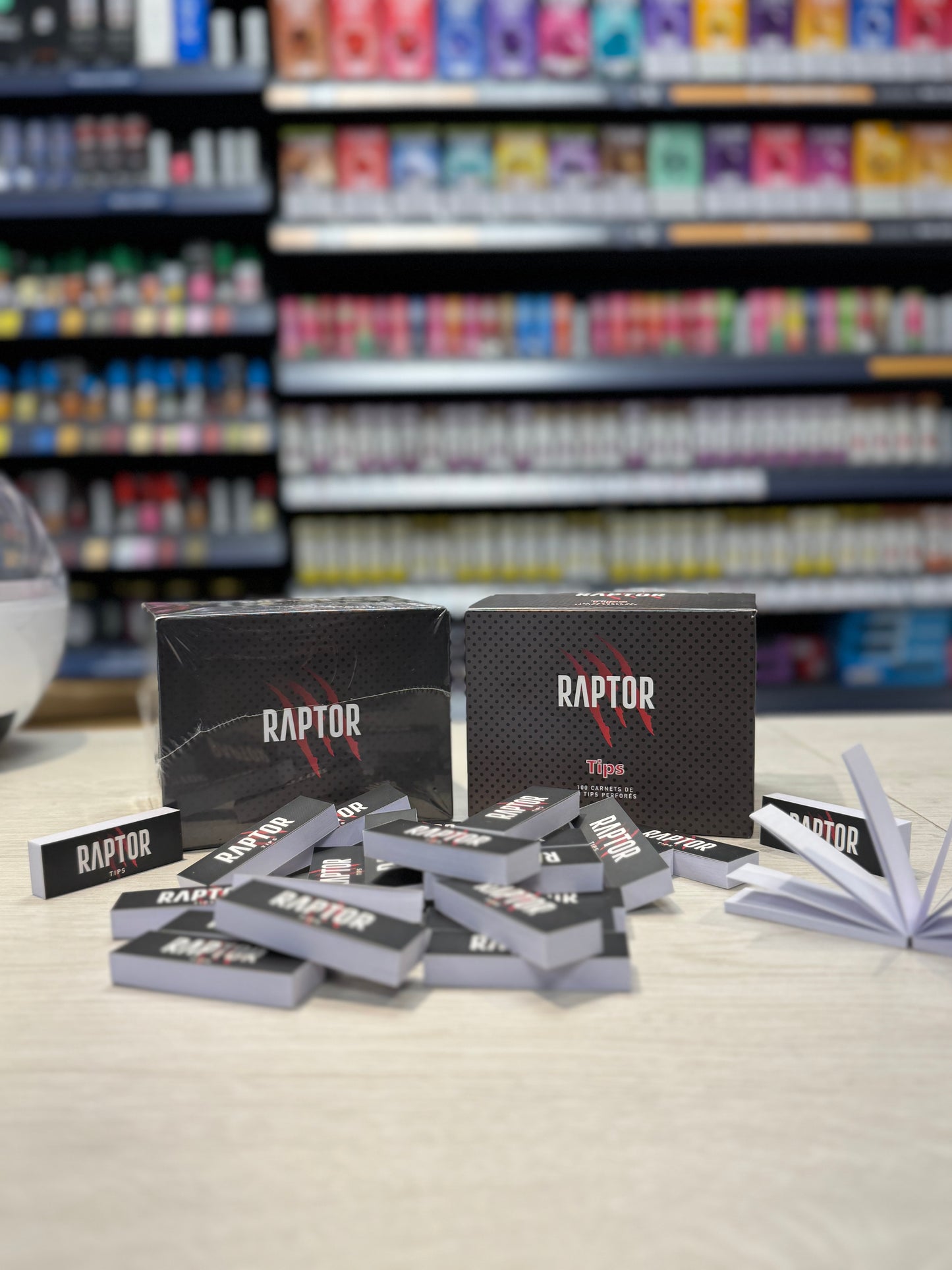 FILTRES CARTONS RAPTOR BOITE DE 100