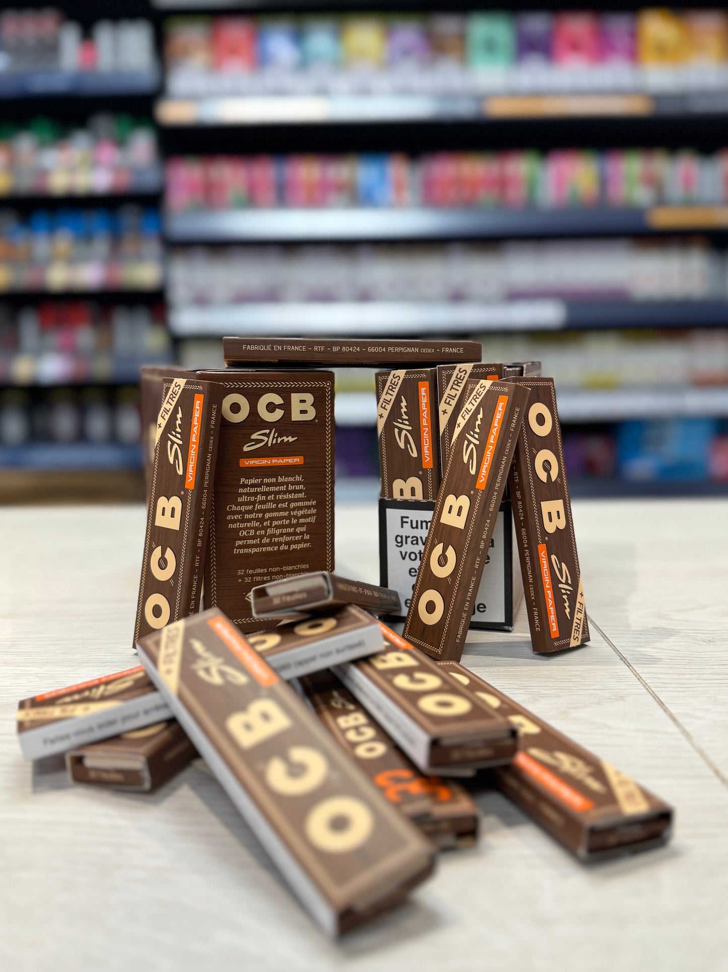 OCB VIRGIN AVEC FILTRES BOITE DE 32