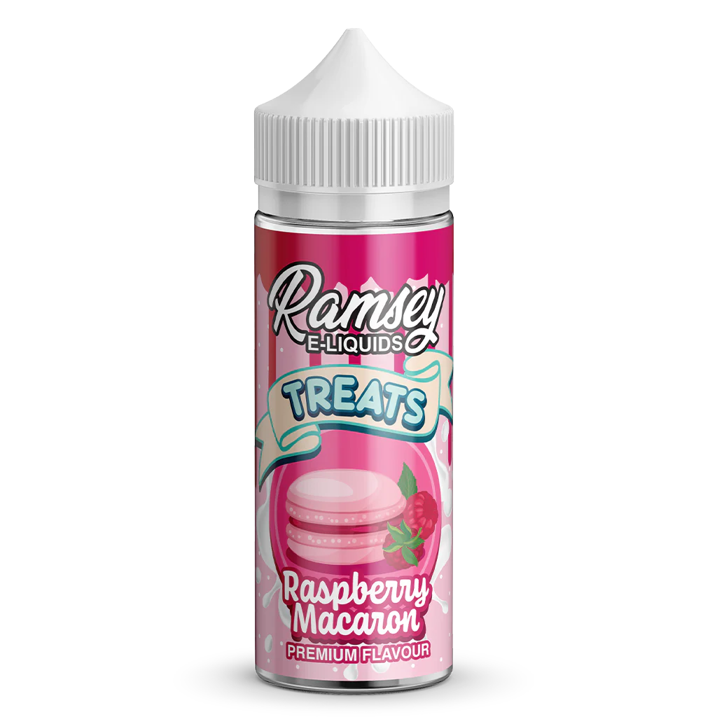 Ramsey E-Liquids Treats Raspberry Macaroon 0 mg 100 ml