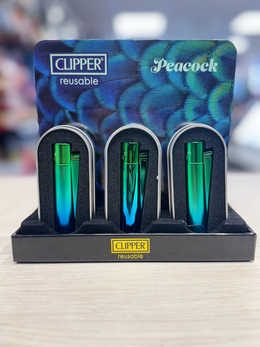 CLIPPER PEACOCK METAL