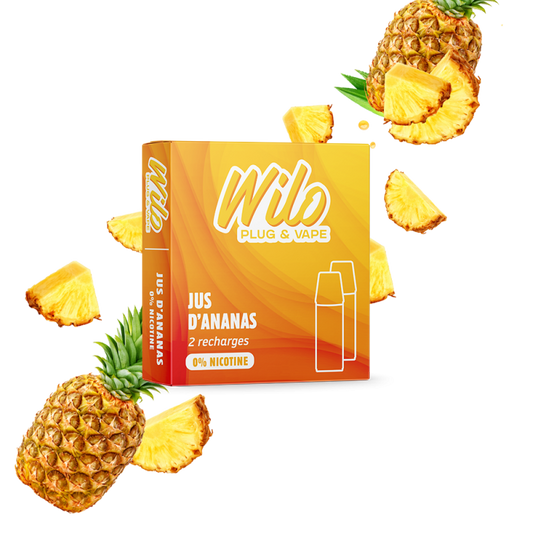 Recharges WILO - Jus d'Ananas